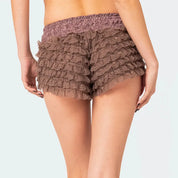 HIO Lace-Trim Shorts