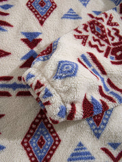 Geometric Warm Hoodie