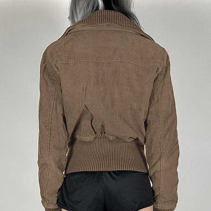 ג'קט חום וינטג' דגם IOO