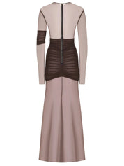 HIK Semi-Sheer Bodycon Dress