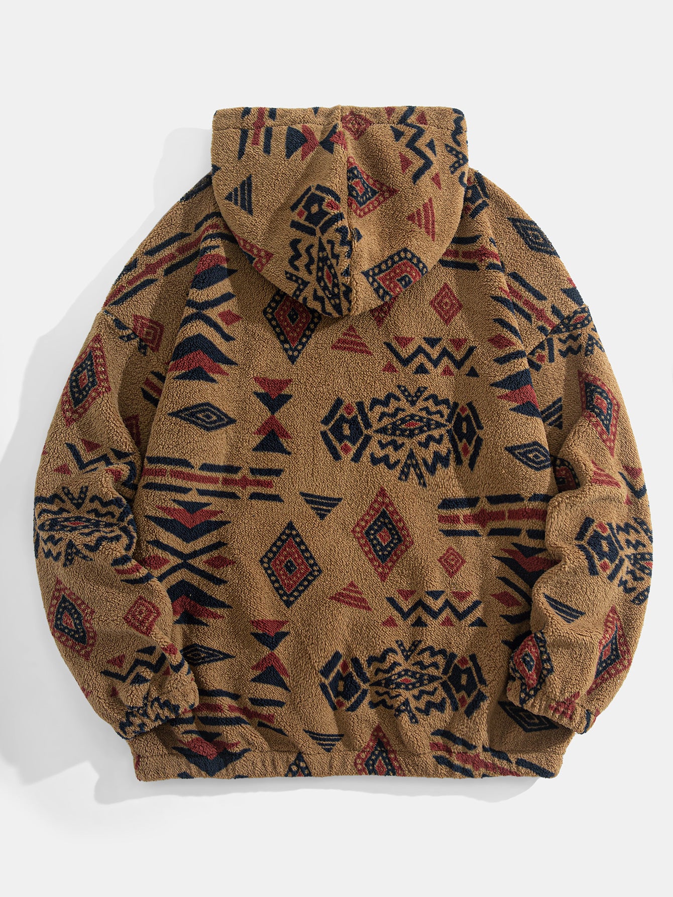 Geometric Warm Hoodie
