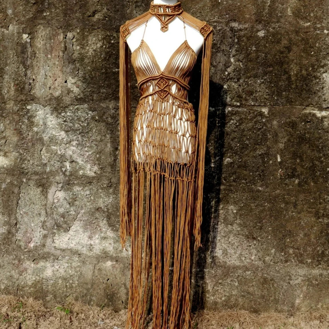 Hand-Made Festival Macram? Set