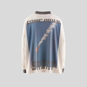 חולצה עם הדפס ושרוול ארוך UNISEX