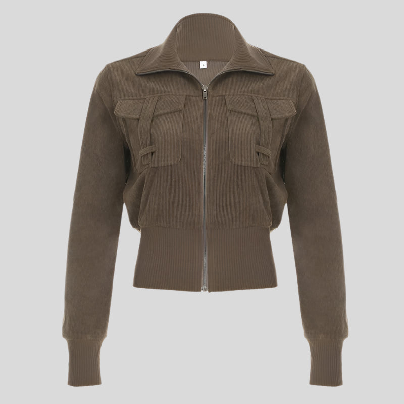 ג'קט חום וינטג' דגם IOO