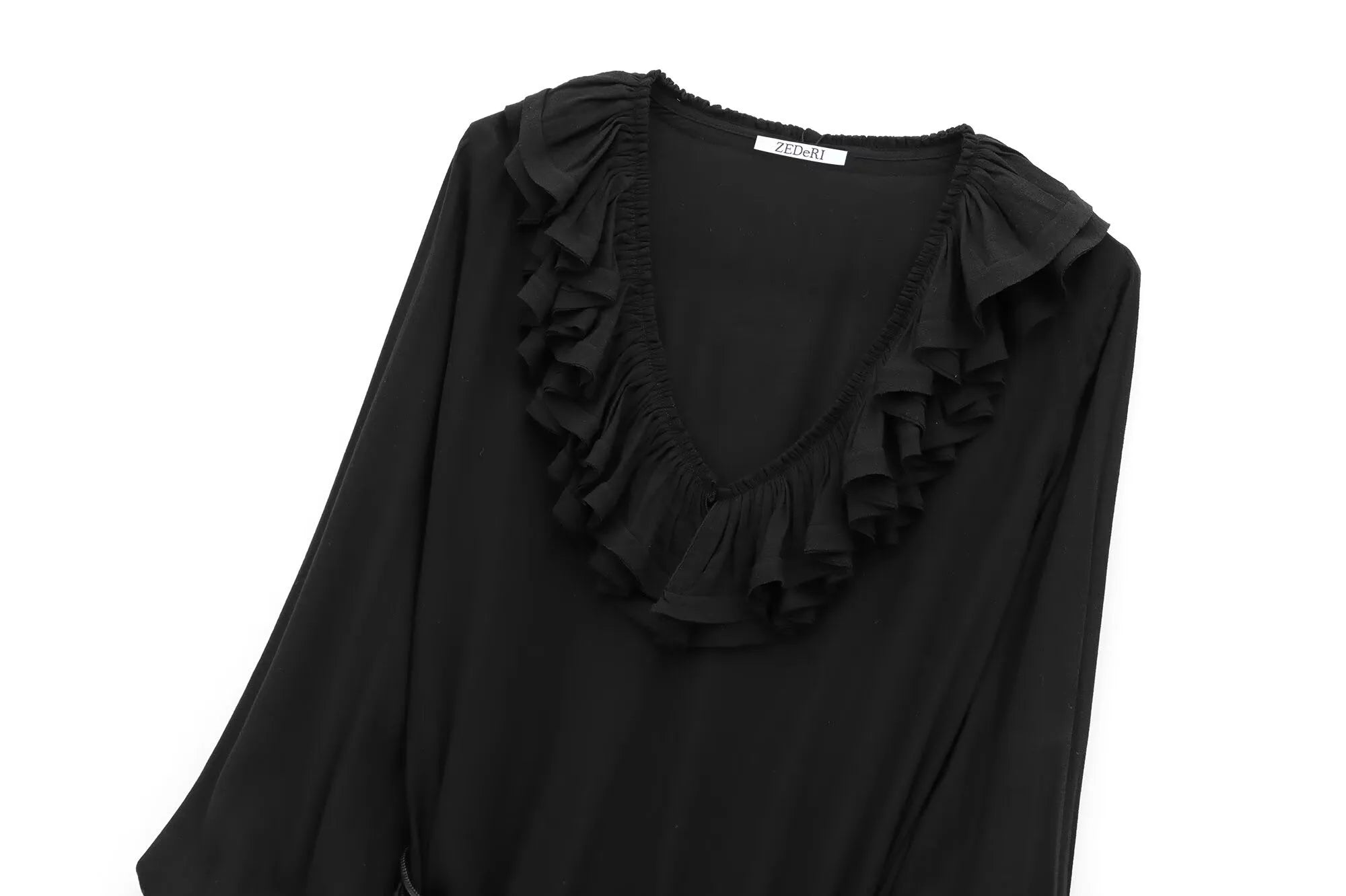 HI Rustic Long-Sleeve Dress