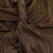 SIP Brown Halter Evening Dress