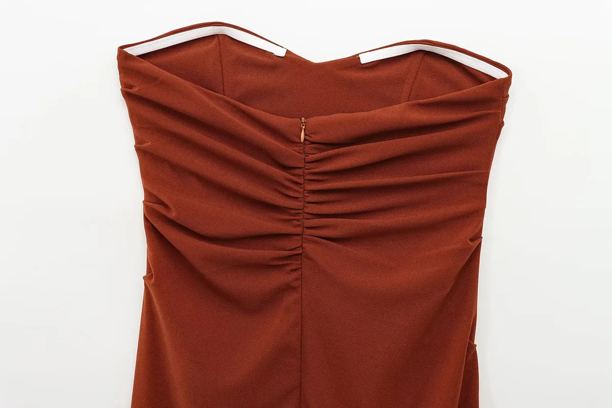 GI Satin Bodycon Dress