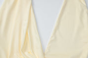 Shaniqa Maxi dress with open back