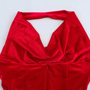 RED Red Maxi Evening Dress