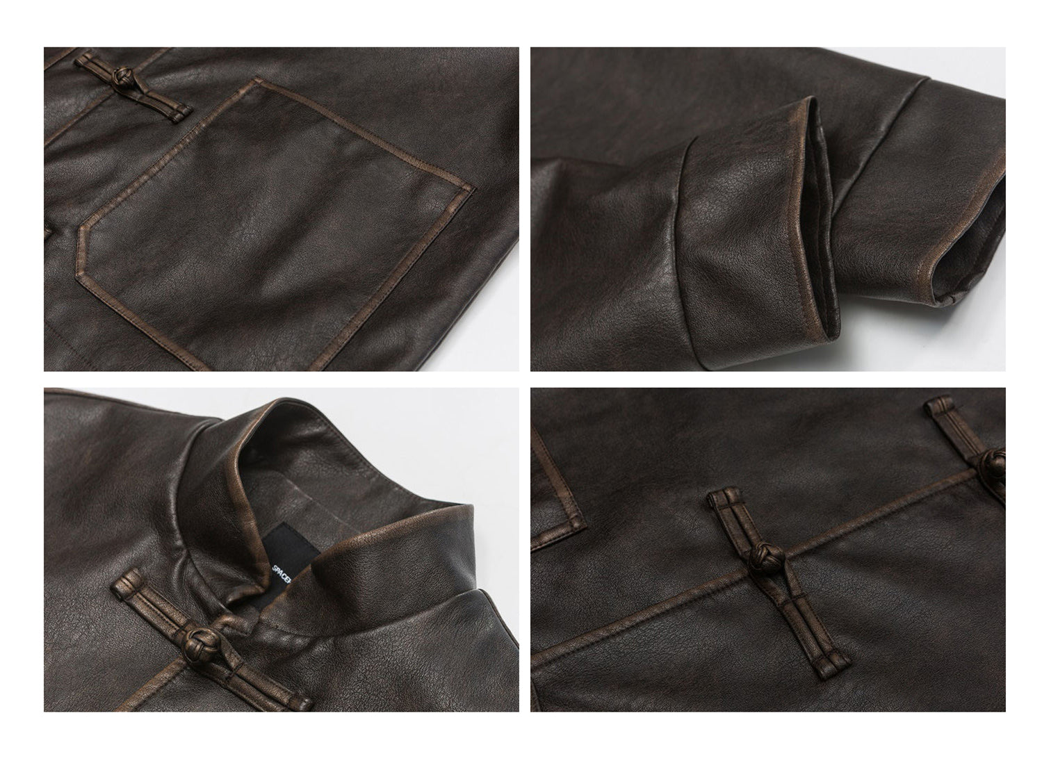 ג'קט עור וינטג' דגם JEO