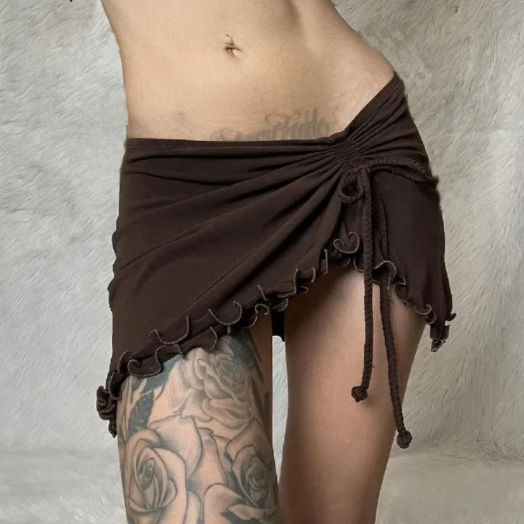 IK Rustic Mini Skirt