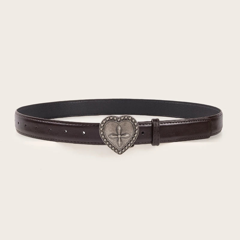 Heart Buckle Belt