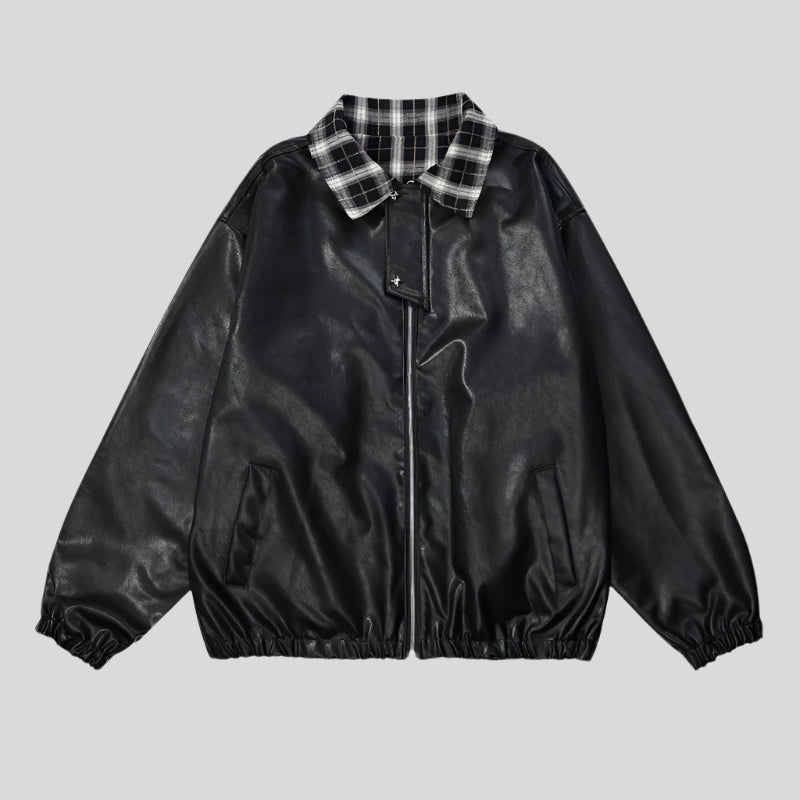 GIG Plaid Patch Jacket