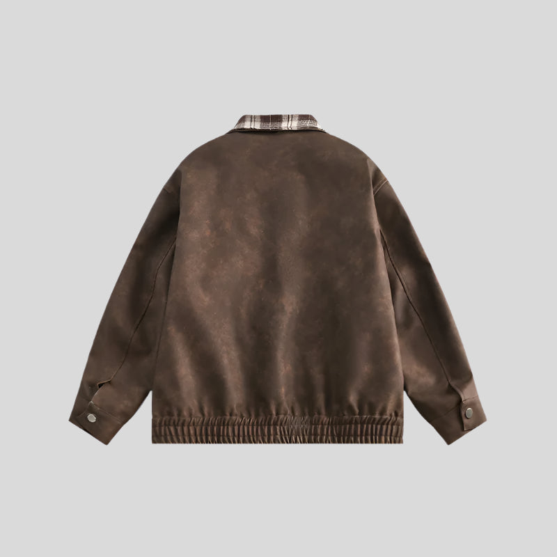 GIG Plaid Patch Jacket