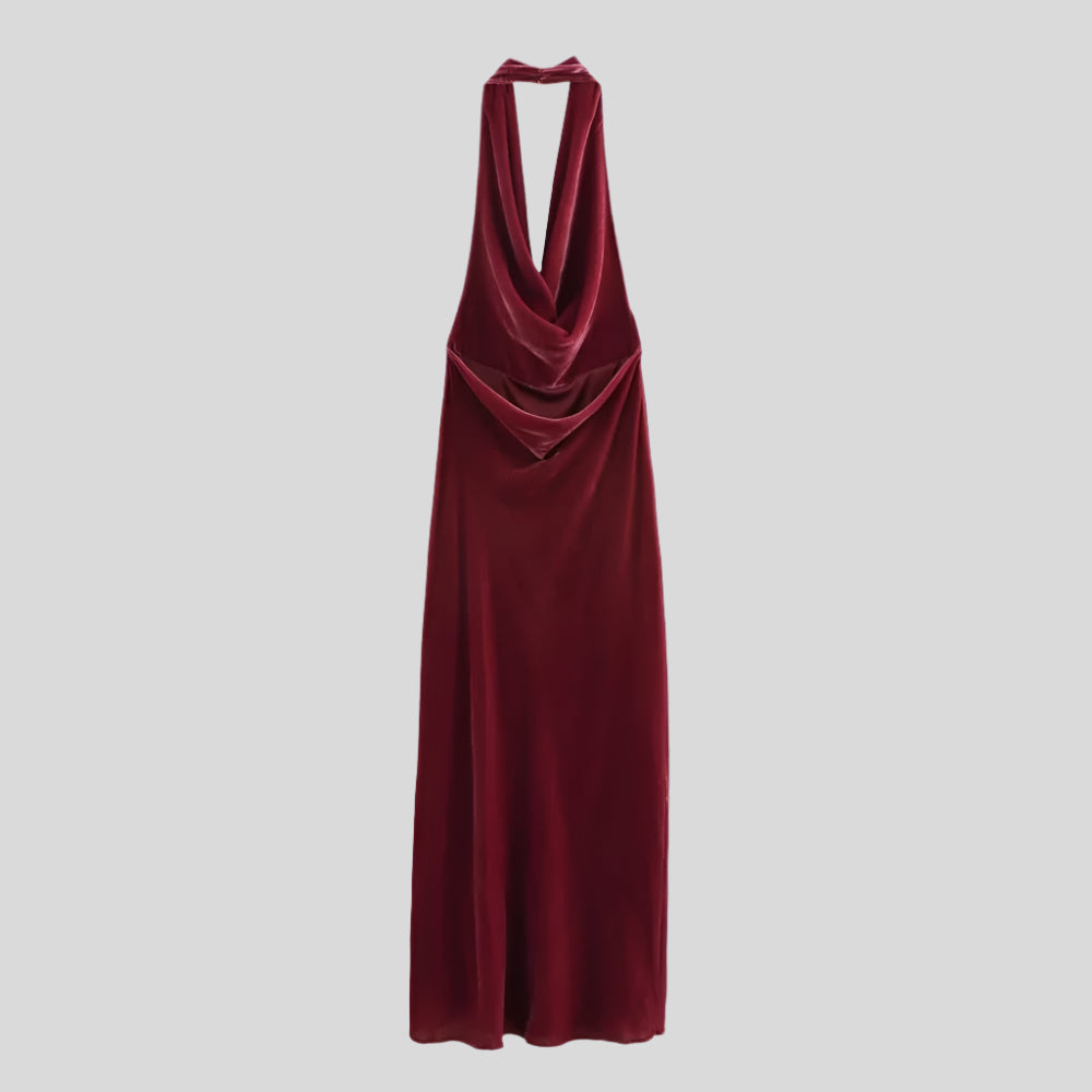 YOM Classic Maxi Halter Dress