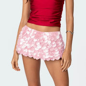 NOM Shiny Mini Skirt