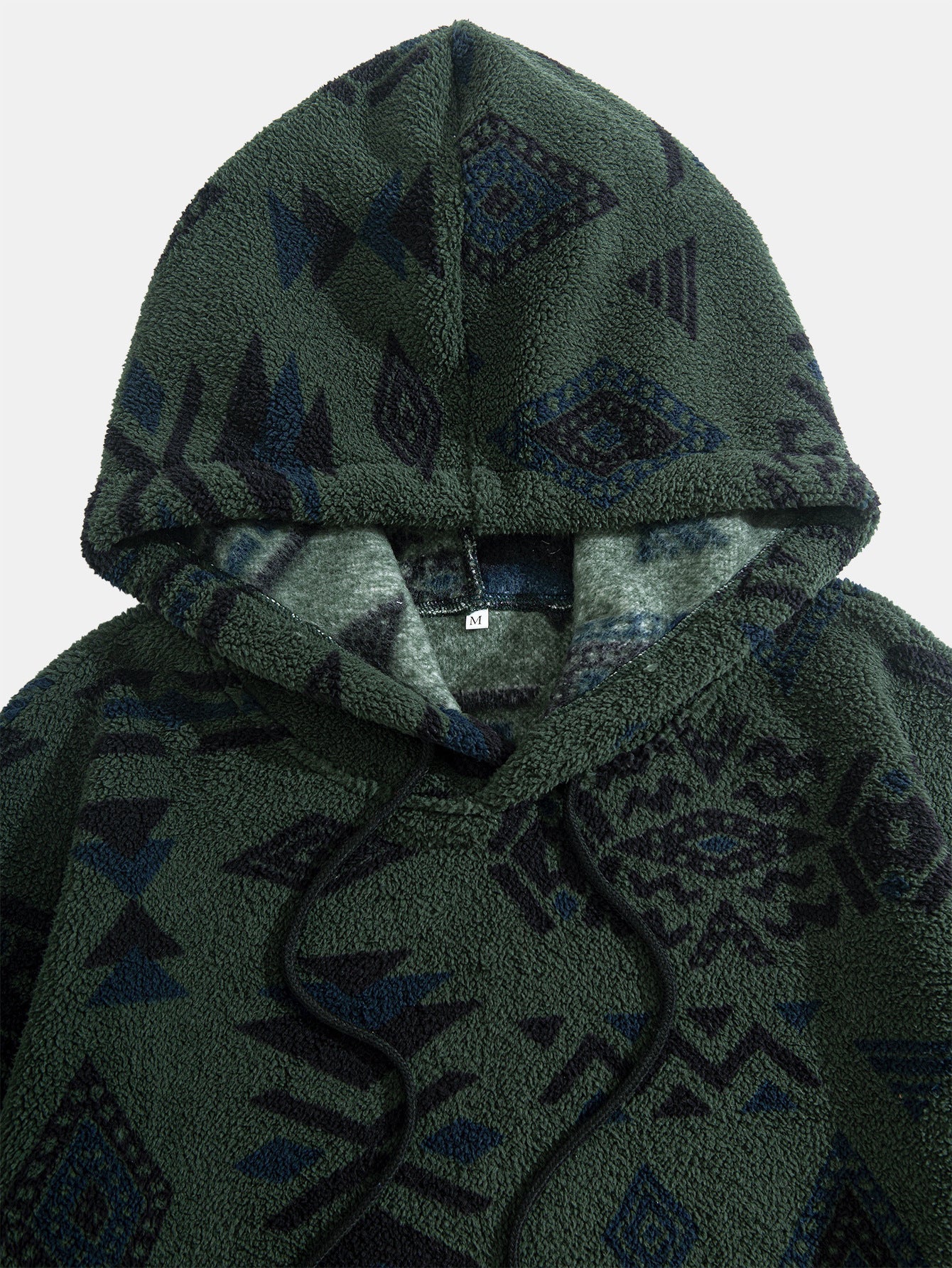 Geometric Warm Hoodie