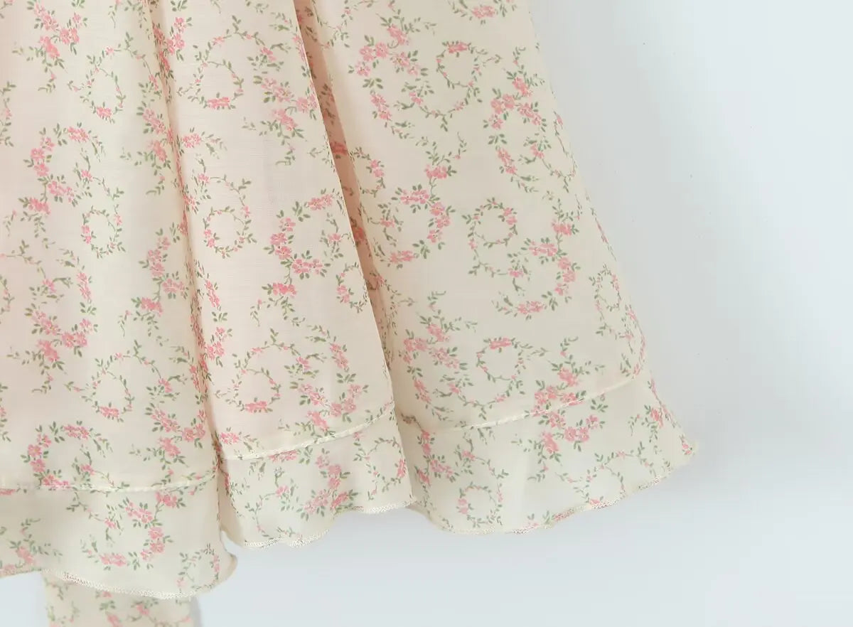 Janusz - 50s style wide mini dress