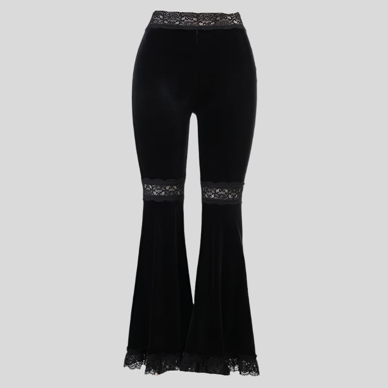 HIL Lace-Panel Flares