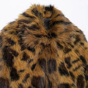 J Leopard Fur Jacket