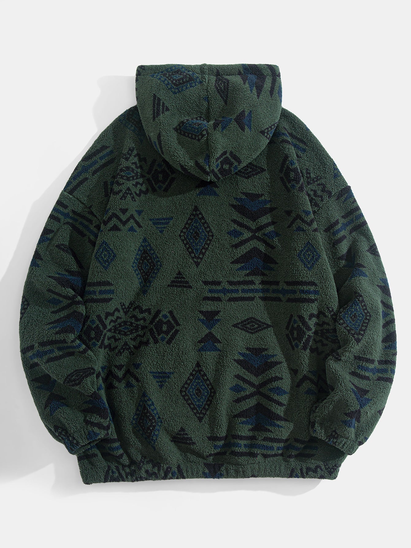 Geometric Warm Hoodie