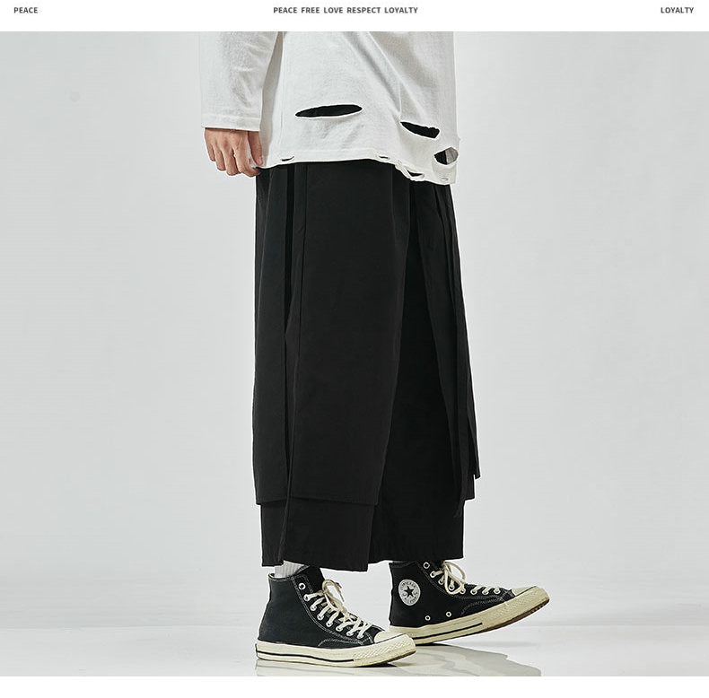 Japanese Wide-Leg Pants