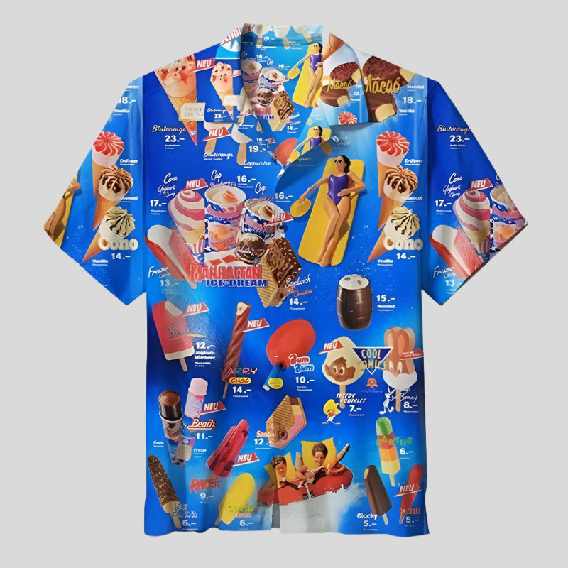 Ice-Cream Print Shirt