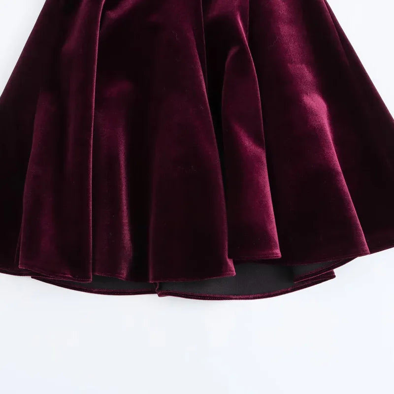 GIM Velvet Mini Dress