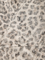 NOM Leopard Fur Jacket