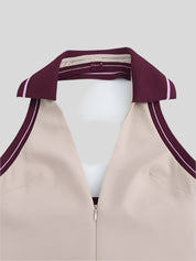 UU College Halter Mini Dress