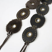 Fur Waist Strap