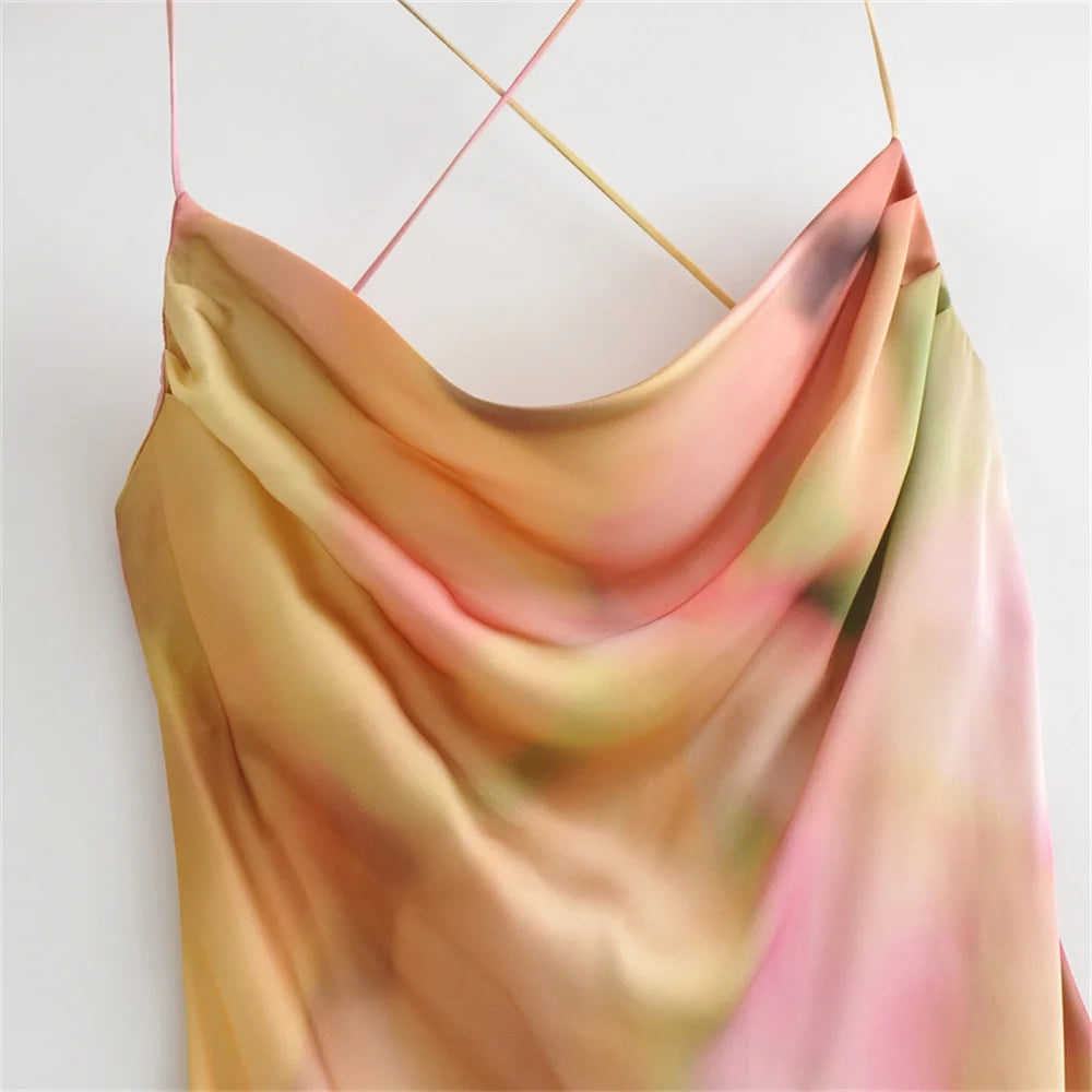 YE Yellow Boho Dress