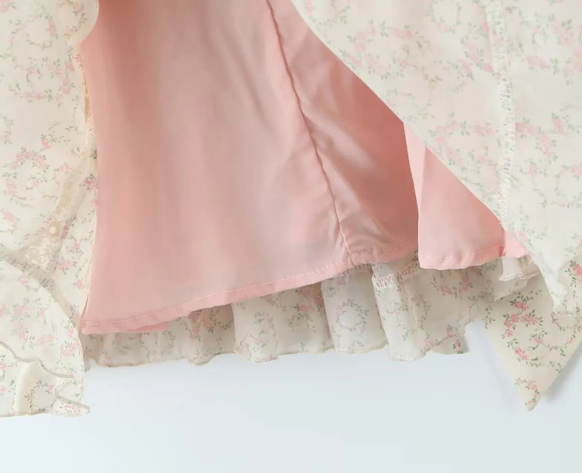 Janusz - 50s style wide mini dress