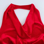 RED Red Maxi Evening Dress