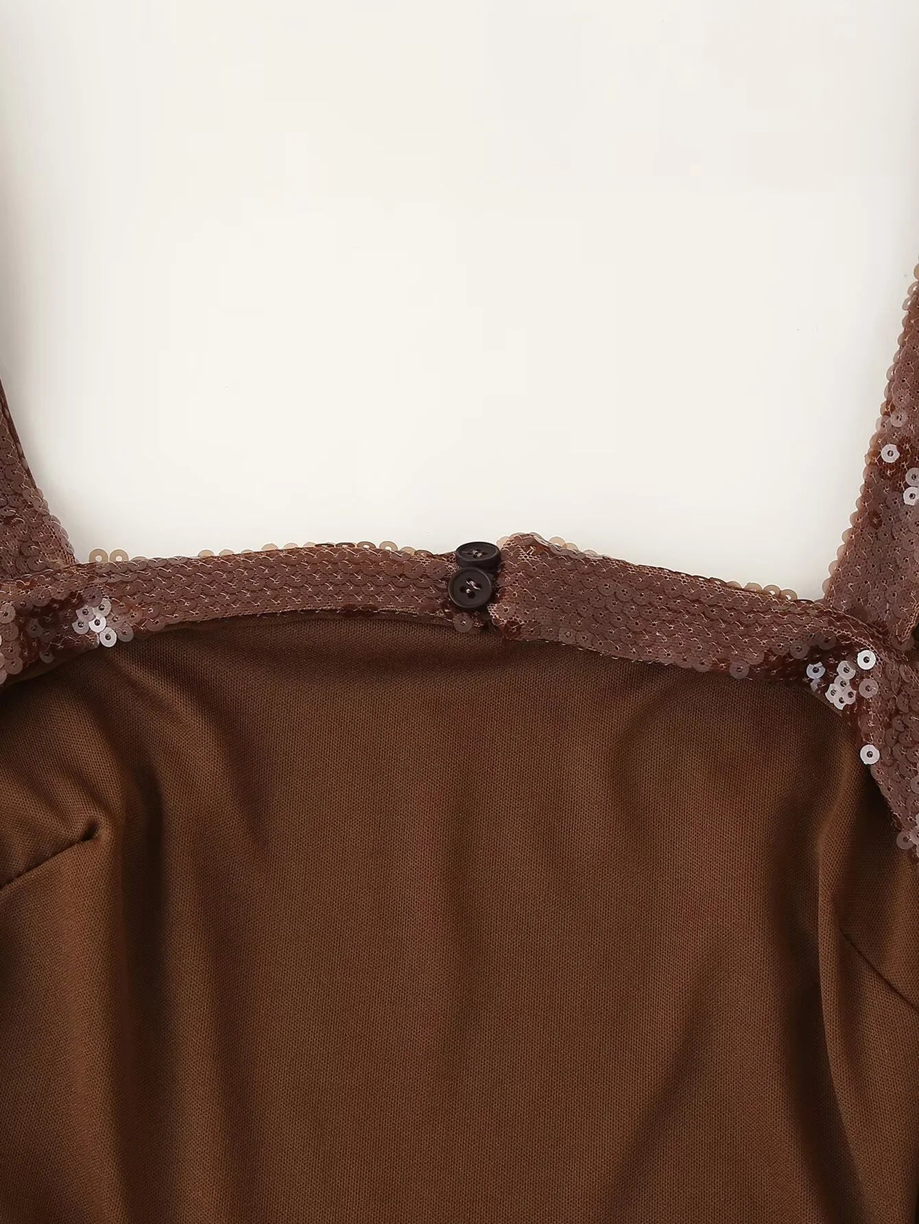 KEND Brown Sequin Evening Dress