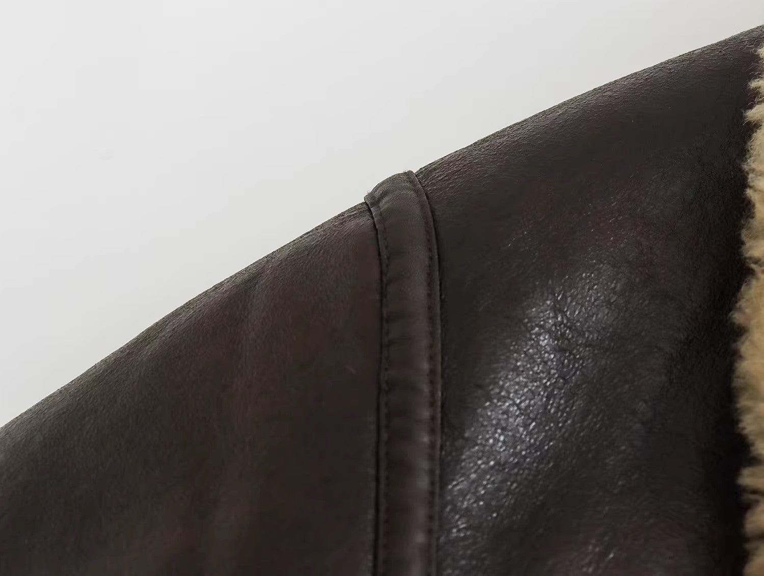 JOM Brown Fur Jacket with Fur