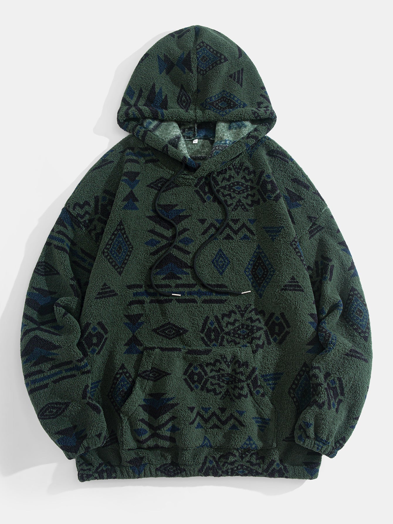 Geometric Warm Hoodie