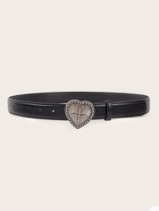 Heart Buckle Belt