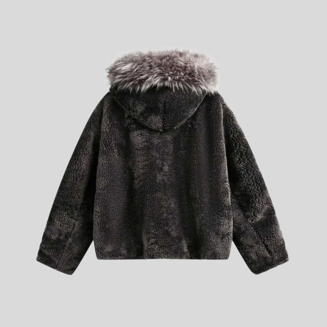 IP Fur-Trim Warm Parka