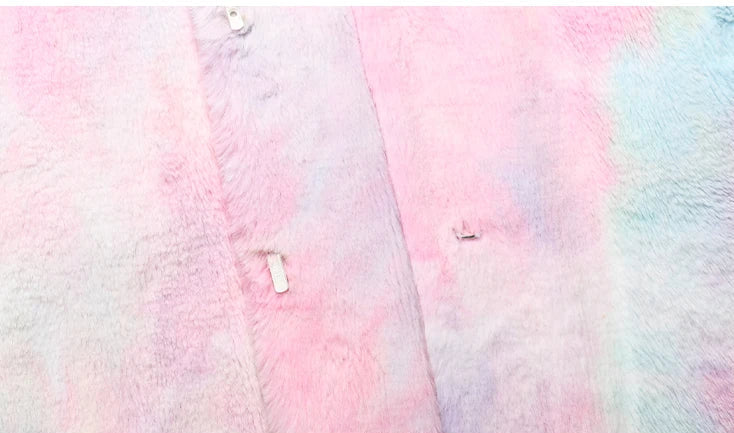 FLOW Colorful Fur Coat