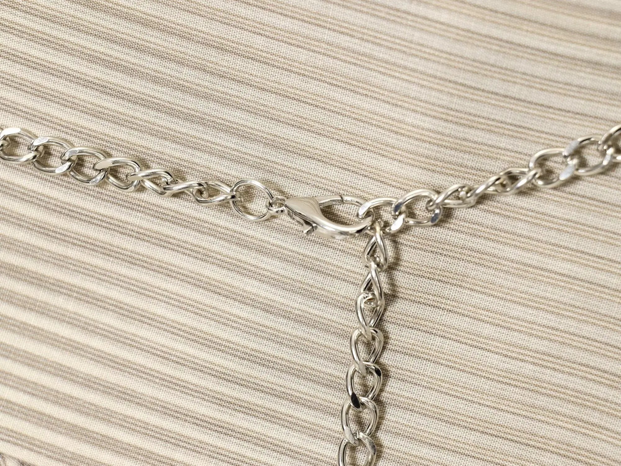 Fringed Mini Dress with Chain