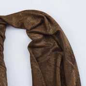 SIP Brown Halter Evening Dress