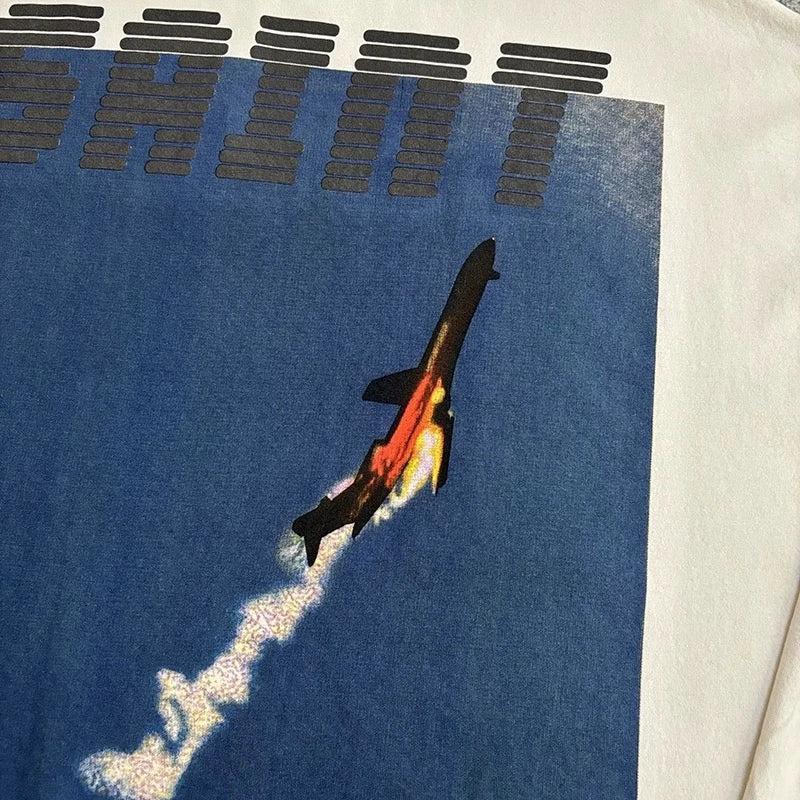 חולצה עם הדפס ושרוול ארוך UNISEX