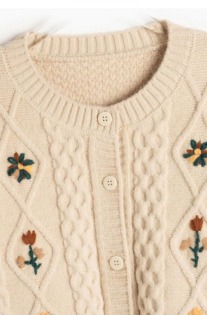 Hello Floral Sweater