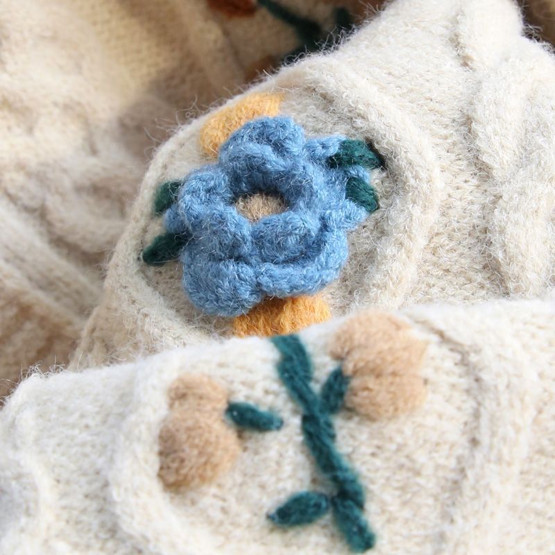 Hello Floral Sweater