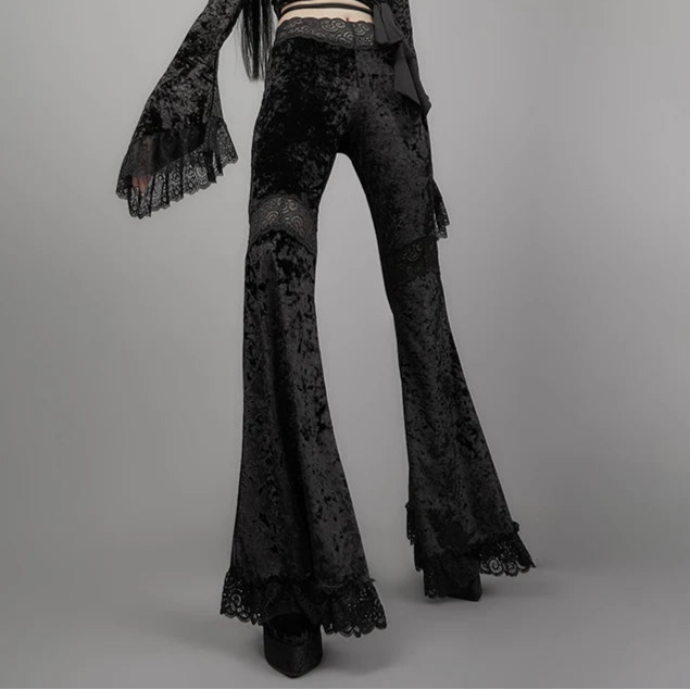 HIL Lace-Panel Flares