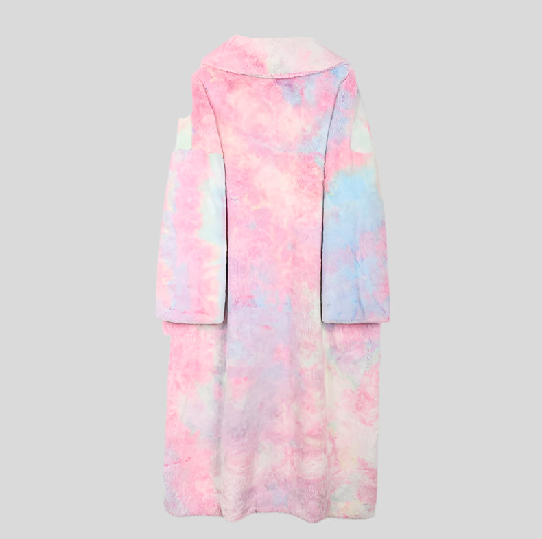 FLOW Colorful Fur Coat