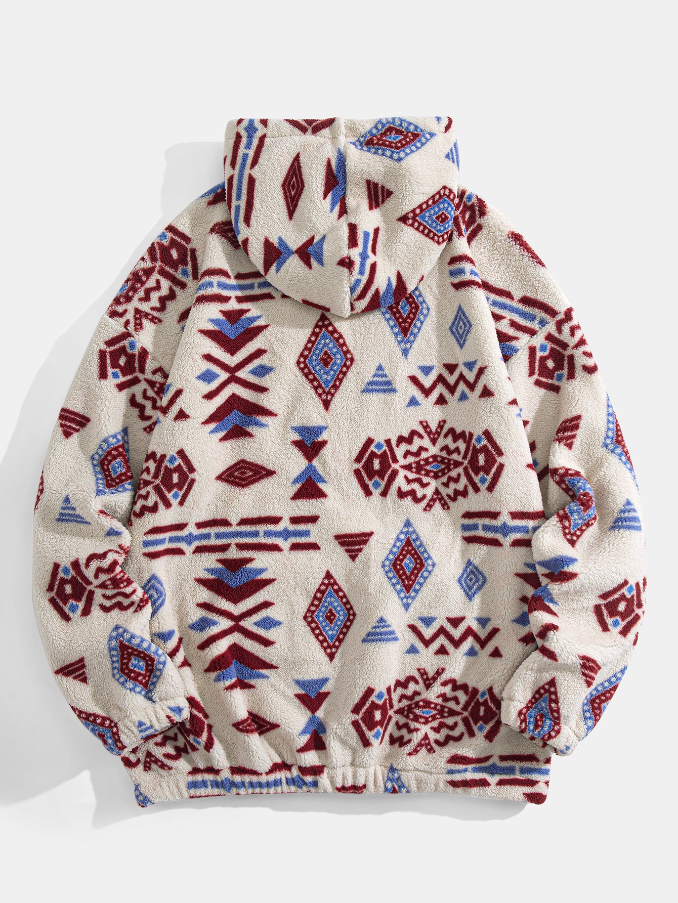Geometric Warm Hoodie