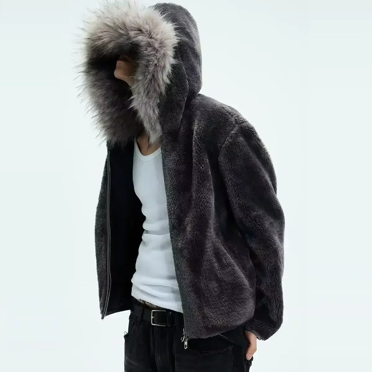 IP Fur-Trim Warm Parka
