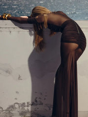 HIK Semi-Sheer Bodycon Dress